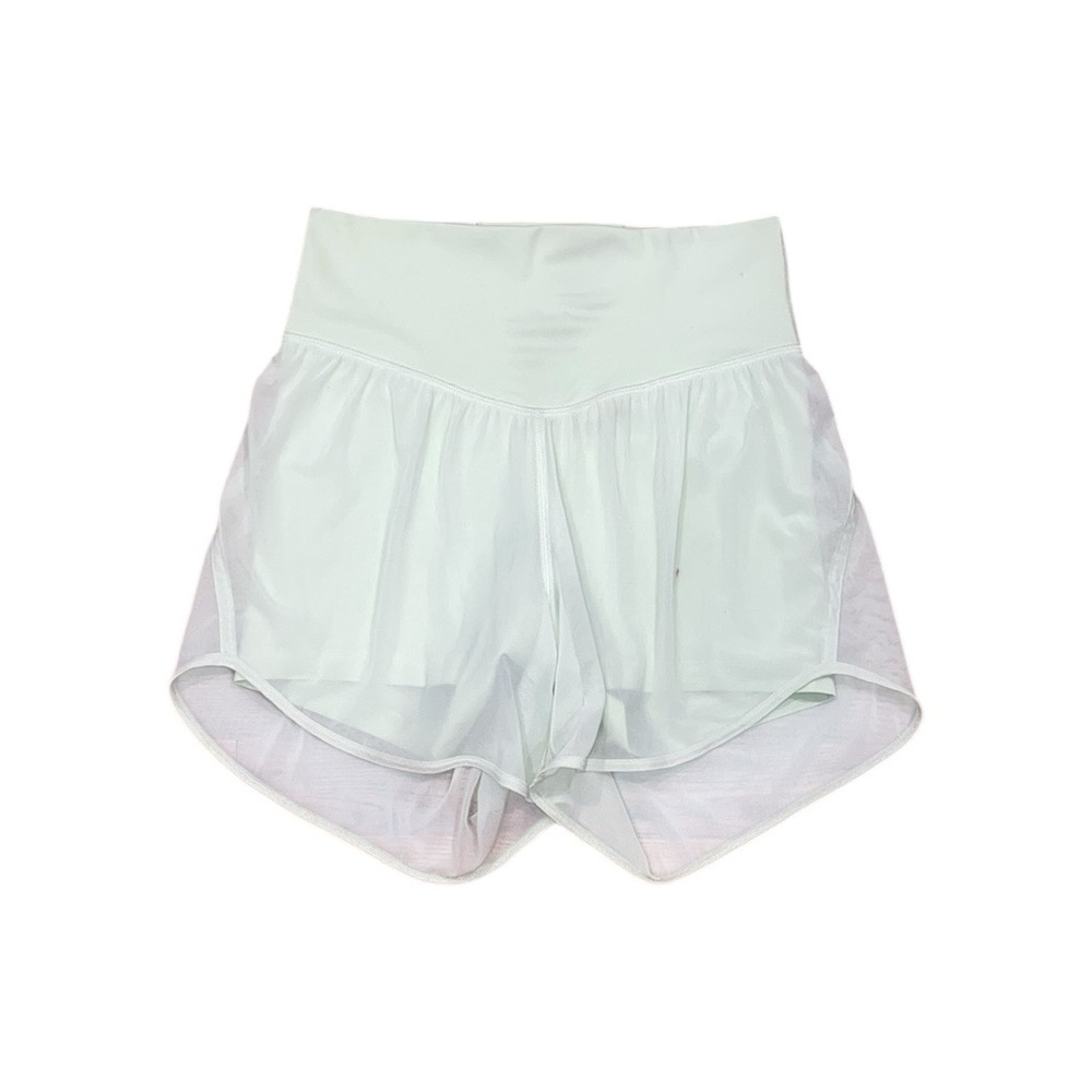 Lululemon green layered shorts